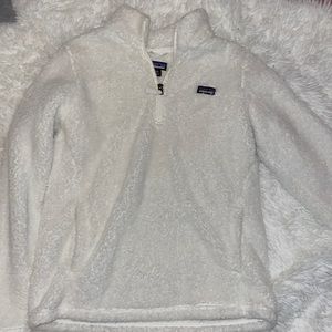 Girls Patagonia Half Zip Fluffy Jacket